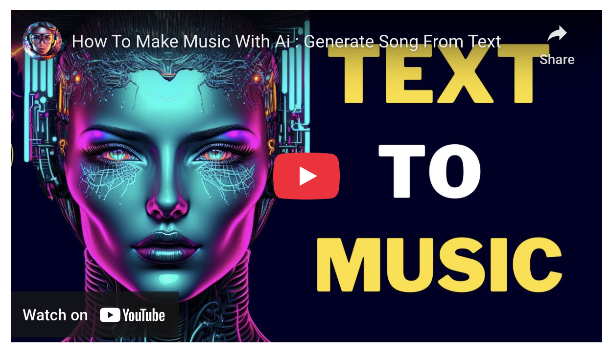 How To Make Music With Ai : Generate Song From Text